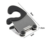 Stainless Steel Pot Side Spoon Holder Clip