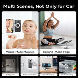 360° Adjustable Rotating Folding Magnetic Phone Holder Vacuum Suction Mag Stand for Car Navigation Gym Kitchen - Universal GPS Streaming Bracket