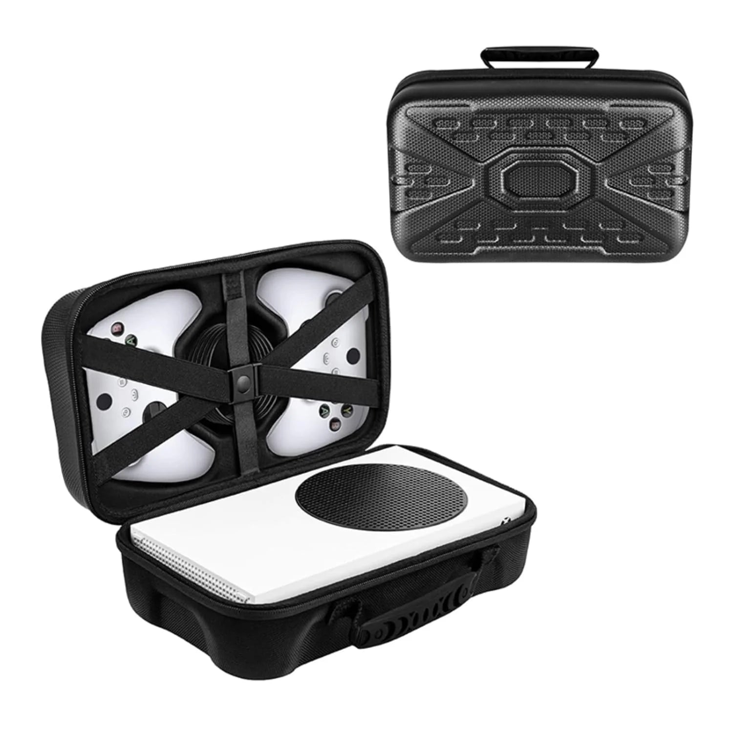 Shockproof EVA Hard Shell Carrying Case Waterproof Travel Storage Bag for Wireless Game Controllers