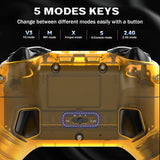 G6 Wireless Gaming Controller, Bluetooth 5.3 Gamepad with Hall Joysticks & Mobile Phone Holder