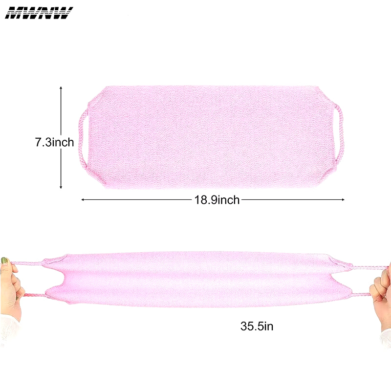Foot & Back Scrubber Set – Exfoliating Shower Brush