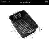 Portable Storage Basket – Bathroom & Kitchen Organizer with Soft Grip Handle