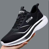 Men'S Breathable Mesh Running Shoes | Stable Support Training Sneakers