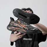 Casual Sports Shoes, Lightweight Breathable Shock Absorption Running Shoes