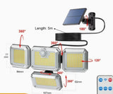 Cross-Border New Smart Induction Outdoor Lighting Solar Garden Light Wall Lamp Gate Garden Waterproof and Energy-Saving