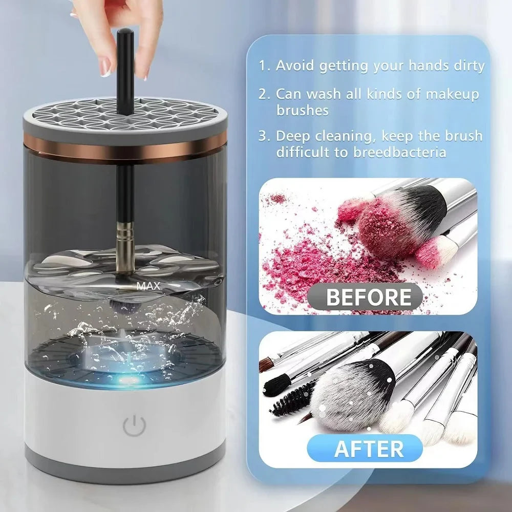 Automatic Makeup Brush Cleaner & Dryer Machine