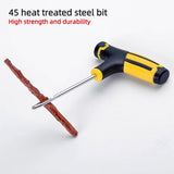 68Pc Tire Repair Kit DIY Flat Tire Repair Car Truck Motorcycle Home Plug Patch