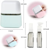 Travel Bottle Set, 8-Pack TSA Approved Travel Size Bottles, Travel Container Dispenser, Travel Shampoo Bottles for Cosmetics Conditioner and Lotion