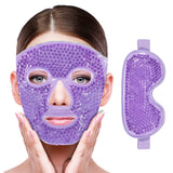 Gel Cooling Face & Eye Mask – Hot & Cold Therapy Pack