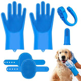 6-Piece Dog & Cat Bathing and Grooming Kit