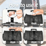 Adjustable Luggage Connector Straps (4PCS)
