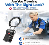 3 Digit TSA Approved Luggage Locks