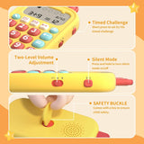 Math Games for Kids Ages 5-12, Portable Math Toys for Practicing Addition, Subtraction, Multiplication and Division, Fun Educational Toy with 5 Modes, 19 Math Games, and 50K Math Questions