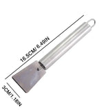 Daily Home Stainless Steel Kitchen Scraper - Pot Stove Tough Stain Cleaning Tool Daily Kitchen Cleaning Helper