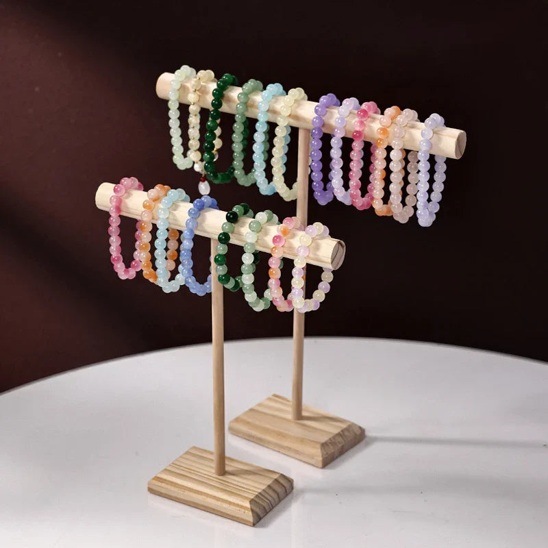 3Pcs Necklace Jewelry Display Jewelry Stand Hovering T-Bar Bracelet Holder for Home Organization