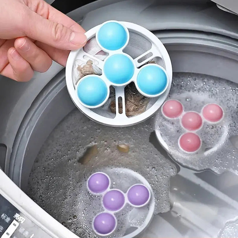 Floating Laundry Lint Catcher – Reusable Washing Machine Filter Bag