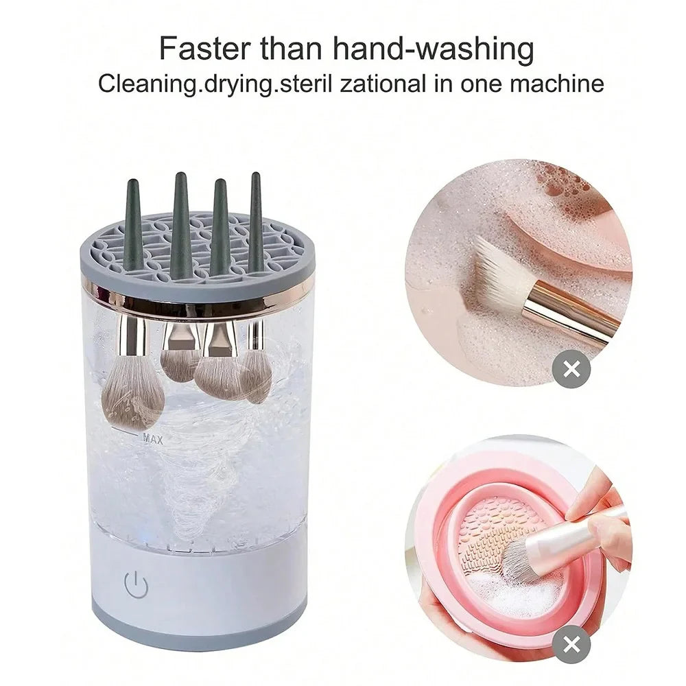 Automatic Makeup Brush Cleaner & Dryer Machine
