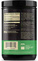 Optimum Nutrition Micronized Creatine Monohydrate Powder, Unflavored, 60 Servings, 300 Grams