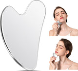 Stainless Steel Gua Sha Tool – Face & Body Massager