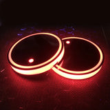 Car LED Light-Emitting Coasters Ambience Light