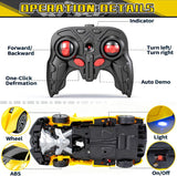 Transform Robot Toy, Remote Control Car for Boys 4-7 8 9 10