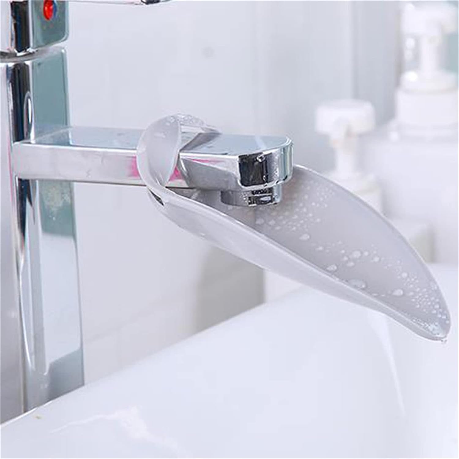 Faucet Extender for Toddlers - Sink Extender for Kids Hand Washing, Bathroom Sink Spout Wash Helper for Children Baby Bathroom Safety Sink Extender for Kids, Faucet Extender for Kids