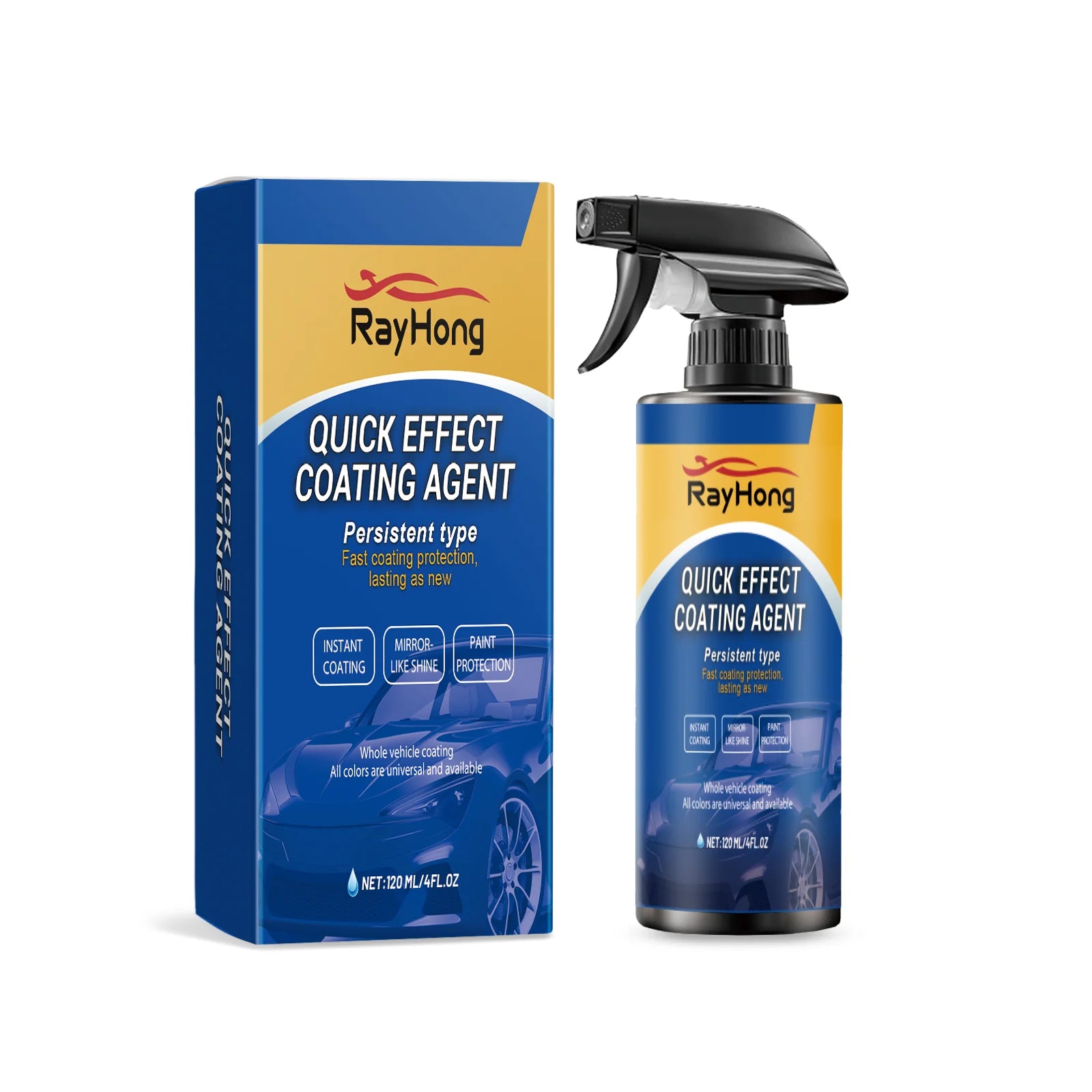 Car Coating Spray, Car Care Reconditioning Car Paint Waxing Spray Coating Sealing Glaze