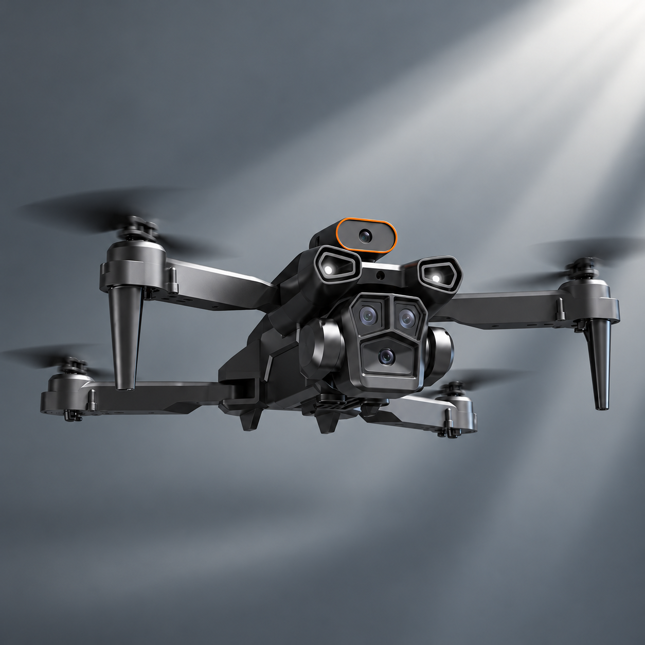 H12 HD Drone with 3-Sided Obstacle Avoidance & Remote Control