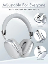 B36 Wireless Bluetooth 5.3 Over-Ear Headphones with ANC Noise Cancelling 8H Playtime Ergonomic Design HD Microphone Foldable