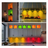 3 Pcs Motion Sensor Lights Indoor, under Cabinet Light Rechargeable, Wireless LED Closet Lights Night Light