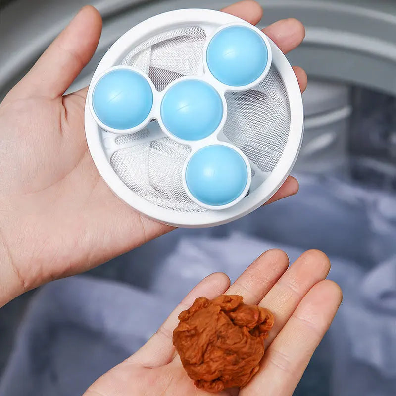 Floating Laundry Lint Catcher – Reusable Washing Machine Filter Bag