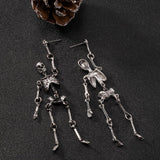 Halloween Earrings for Women Gothic Punk Skull Halloween Jewelry