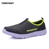 Breathable Mesh Casual Men Shoes Summer Sneakers Men Footwear Running Shoes Men'S Lightweight Slip-On Sandals Zapatos De Hombre