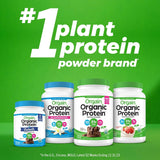 Orgain Organic Vegan Protein Powder, Creamy Chocolate Fudge - 21G Plant Protein, 6G Prebiotic Fiber, Low Net Carb, No Lactose Ingredients, No Added Sugar, Non-Gmo, for Shakes & Smoothies, 2.03 Lb