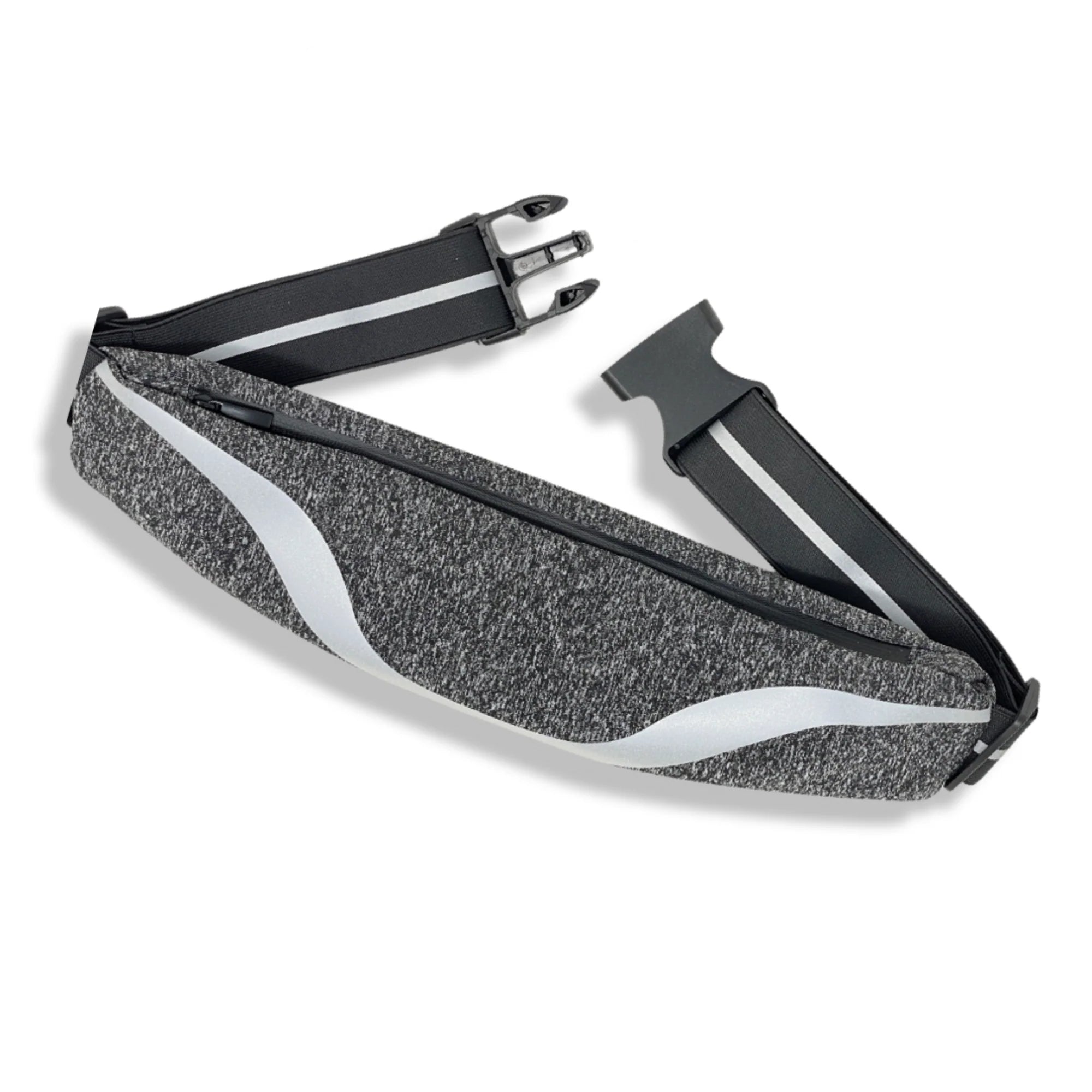 Jupitergear Water-Resistant Sport Waist Pack Running Belt with Reflective Strip
