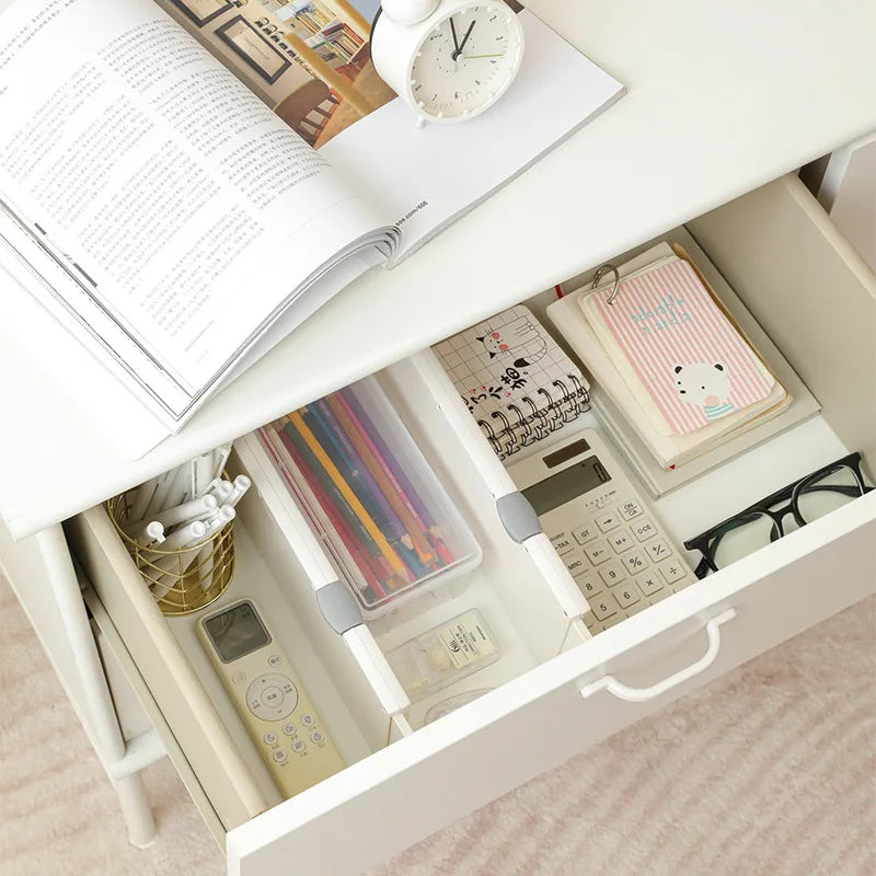 Adjustable Drawer Divider – Expandable Drawer Organizer for Kitchen, Bedroom, Closet & Office Storage