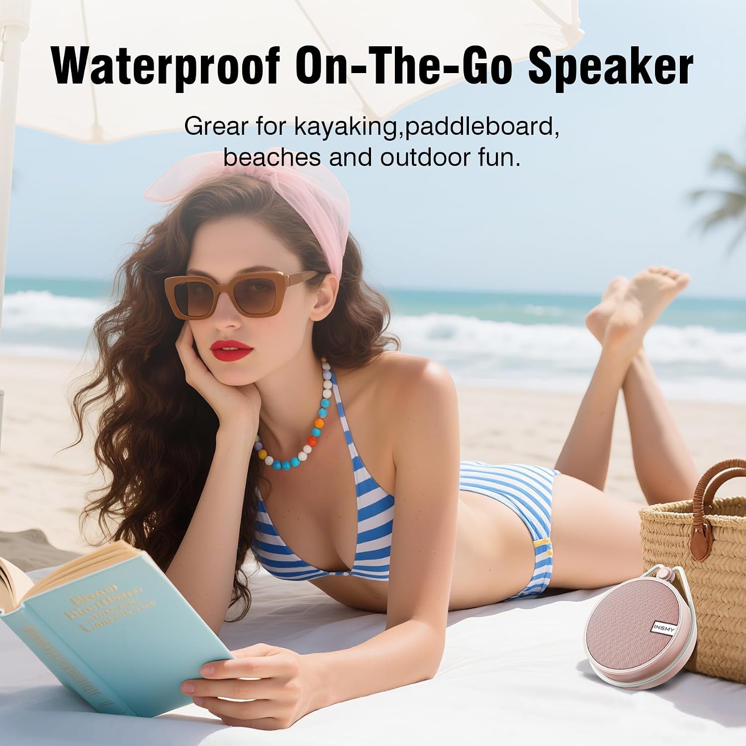 C12 IP67 Waterproof Shower Bluetooth Speakers Portable Small Speaker