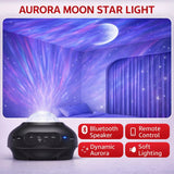 Aurora Projector Galaxy Star Night Light LED Lamp for Bedroom Ceiling Decor