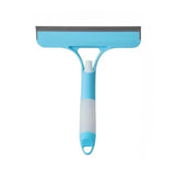 3 in 1 Window Cleaning Squeegee Multi Function Glass Mirror Wiper with Spray Bottle Microfiber Scrub Household Car Cleaner Tools
