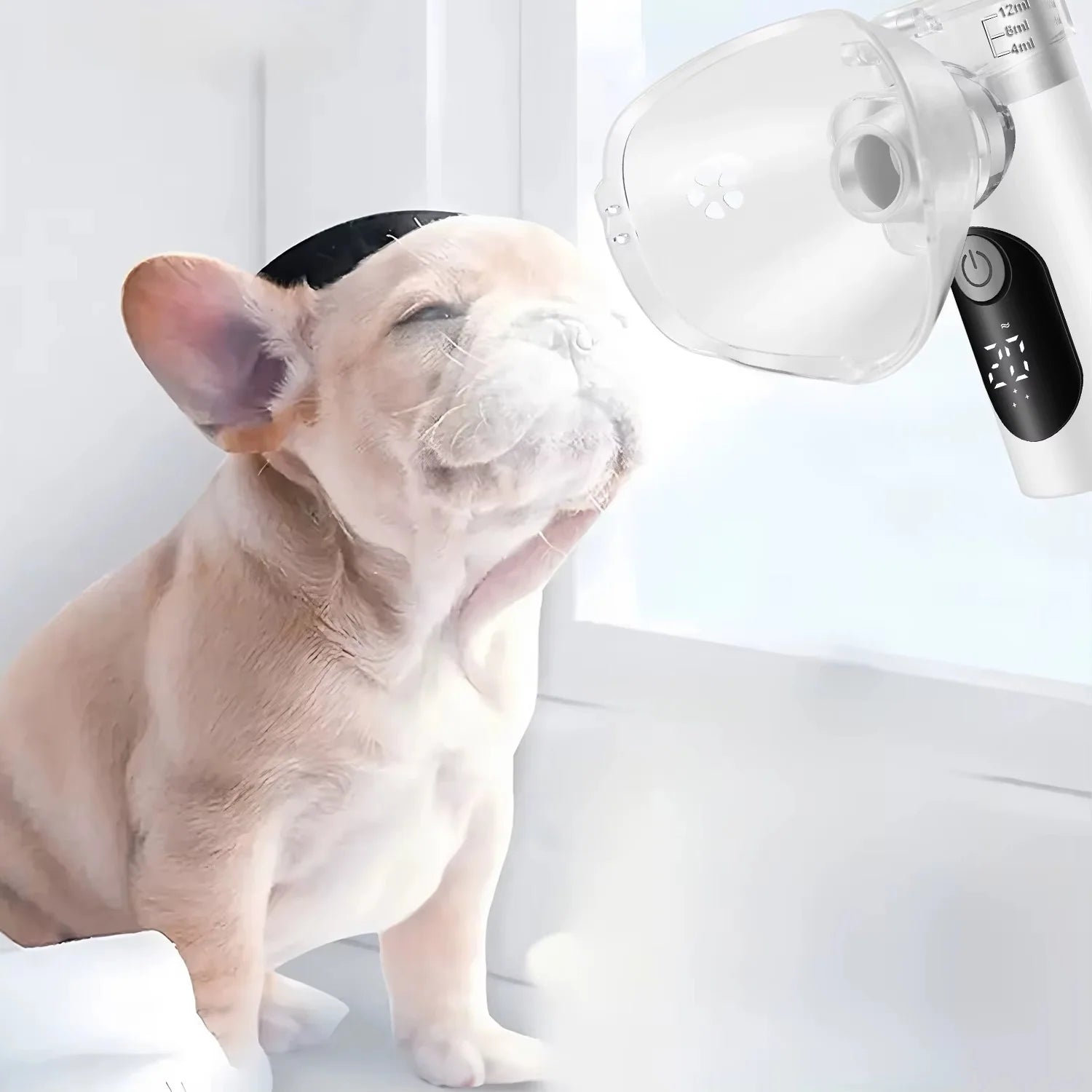 Cat Nebulizer for Breathing Problems, Low-Noise Pet Spray, Suitable for Cats and Dogs (Small Cats and Small Dogs)