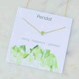 Stone Charm Necklace for Women — Raw Natural Gemstone Pendant