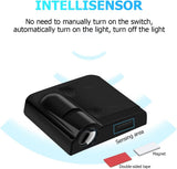 2Pcs Car Door Projector Lights, Wireless LED Welcome Lamp, Red Flag