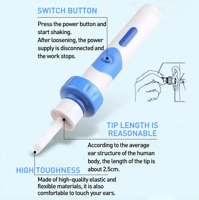 Electric Ear Wax Remover Cleaning Tool