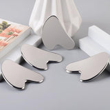 Stainless Steel Gua Sha Tool – Face & Body Massager