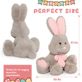 Giant Bunny Stuffed Animal 31.5" Cute Soft Rabbit Plush Toys