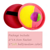 Ball Catch Set Games Toss Paddle,Kids Outdoor Toys, Toss and Catch Game Set, Beach Toys Back Yard Backyard with Yard Games Suitable for Kids Birthday Gift Ideal
