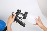 800ML Paint Spray Painter for Spring 650W Paint Sprayer Machine 800ML per Min Output Oil Primer Water Sprayer with 3 Spraying Patterns Motor Strap Detachable Container Home Garden Decoration