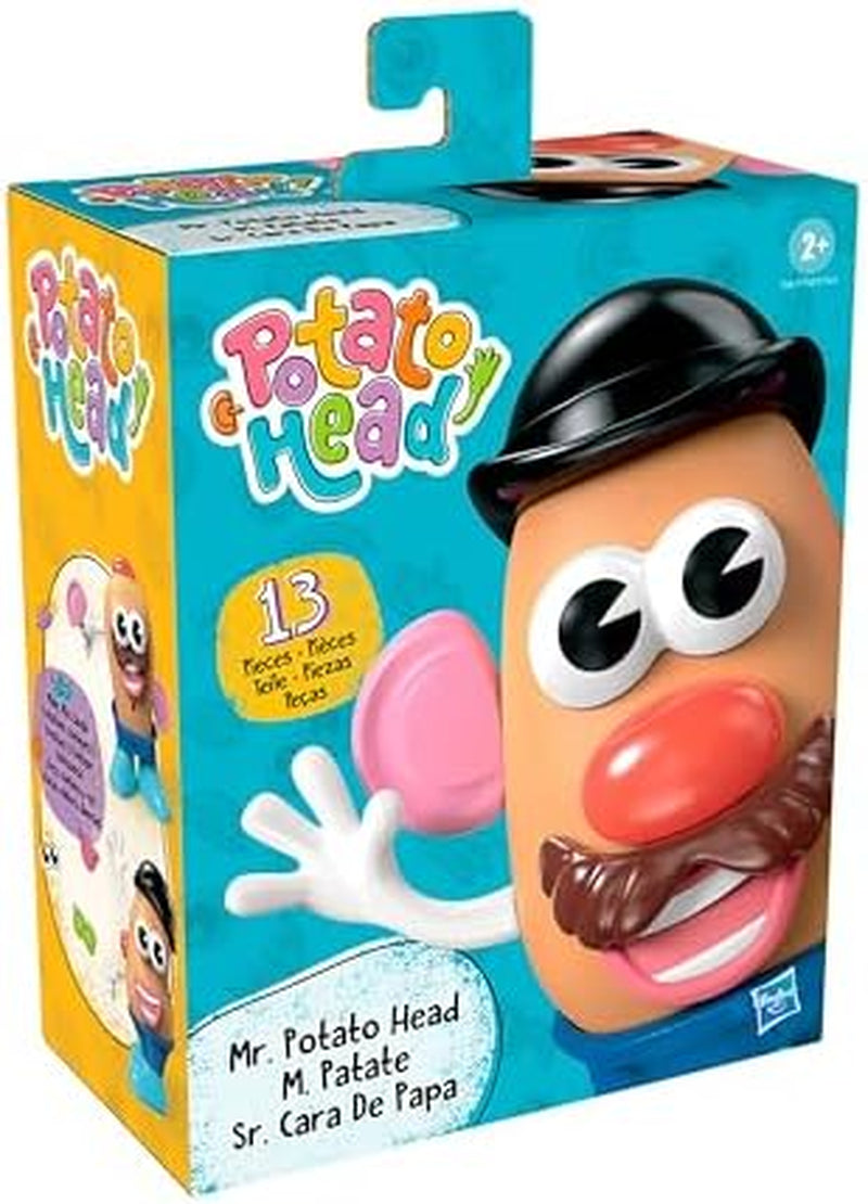 Mr. Potato Head Set with 13 Parts and Pieces, Toddler and Preschool Toys for 2 Year Old Boys and Girls and Up