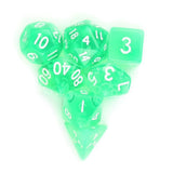 Resin 3D Skeleton Face Gaming Dice Gothic Style 5 Pieces Halloween Skull Dice Scary Novelty Dice Table Decoration for Club Pub