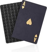 Waterproof Playing Cards, Deck of Cards, Poker Cards (Black)